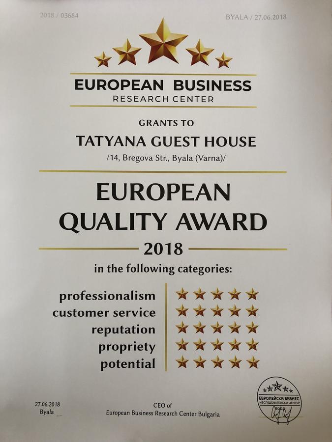 Tatyana Guest House Byala  Exterior photo